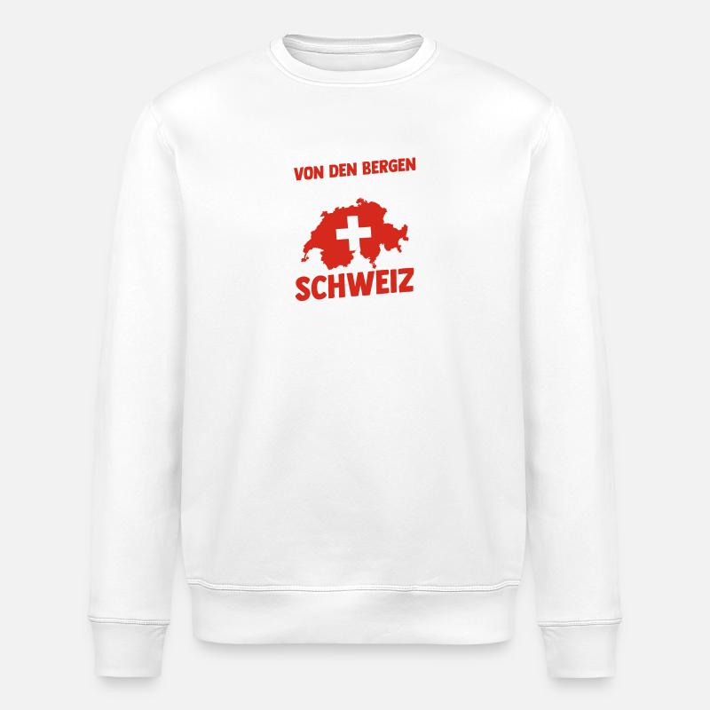 Suisse suisse - Sweat bio ROLLER Stanley/Stella Unisexe - blanc
