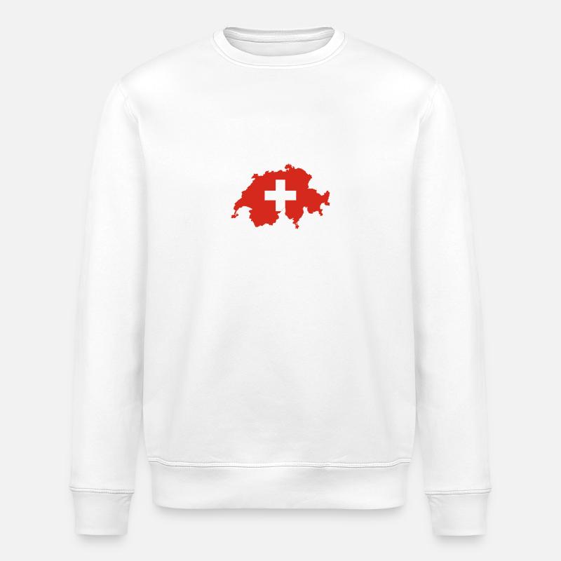 Suisse suisse - Sweat bio ROLLER Stanley/Stella Unisexe - blanc