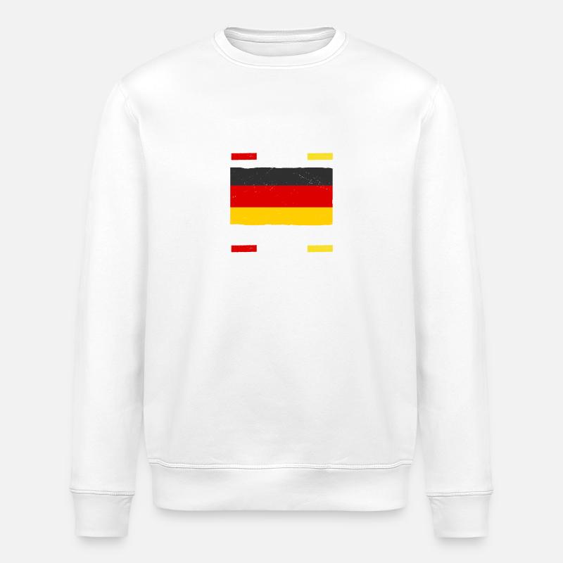 German German Germany - Stanley/Stella ROLLER Unisex Organic Sweatshirt - white