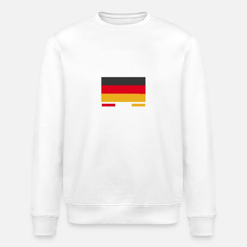 German German Germany - Stanley/Stella ROLLER Unisex Organic Sweatshirt - white