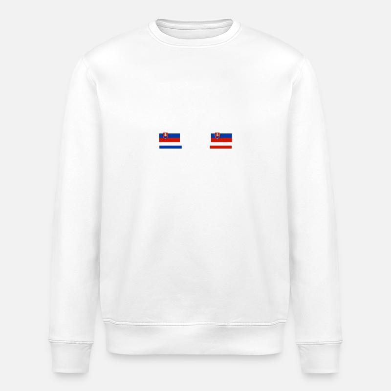 Slovaquie Slovaquie - Sweat bio ROLLER Stanley/Stella Unisexe - blanc