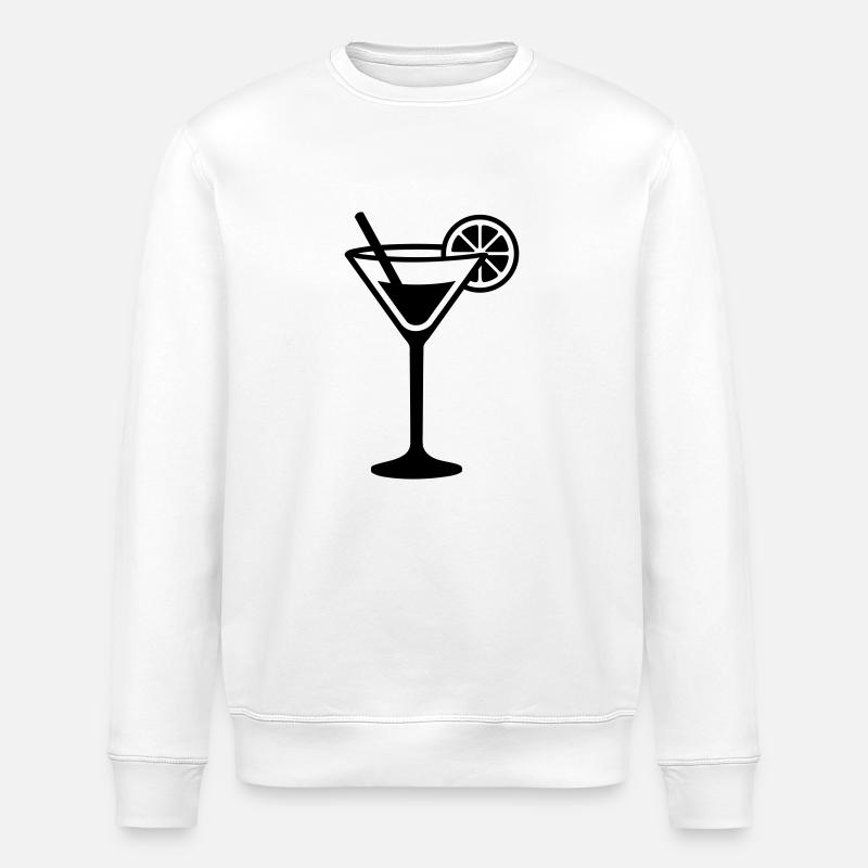 Cocktail - Stanley/Stella Unisex Bio-Sweatshirt ROLLER - Weiß