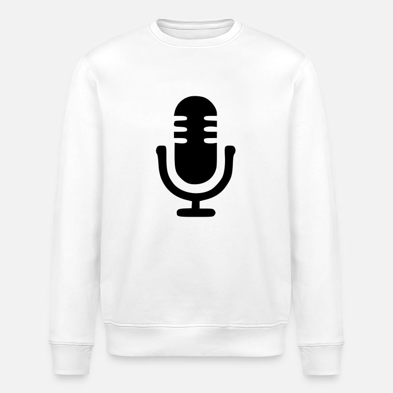 Micro - Stanley/Stella ROLLER Unisex Organic Sweatshirt - white