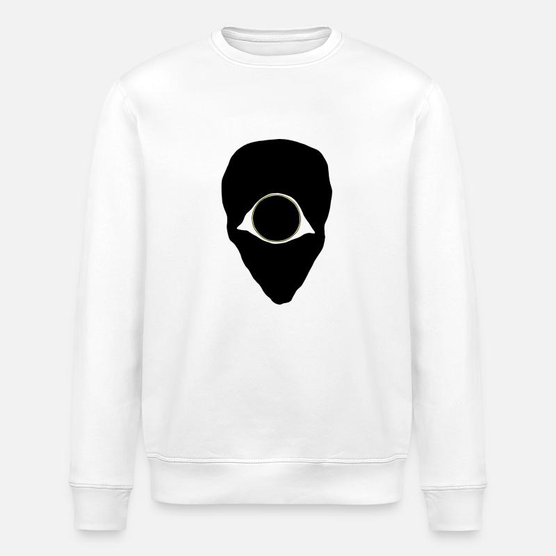 Mydriase du cyclope - Sweat bio ROLLER Stanley/Stella Unisexe - blanc