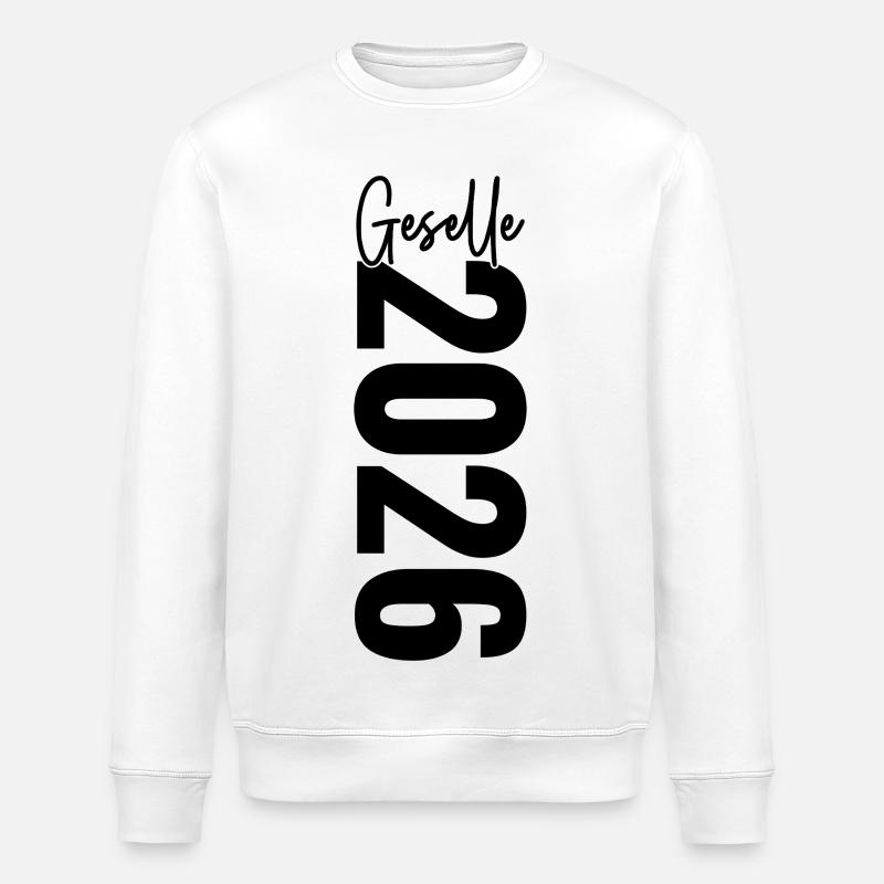 Geselle 2026 - Stanley/Stella Unisex Bio-Sweatshirt ROLLER - Weiß