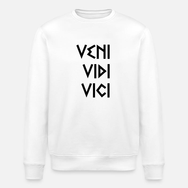Veni Vidi Vici - Stanley/Stella Unisex Bio-Sweatshirt ROLLER - Weiß