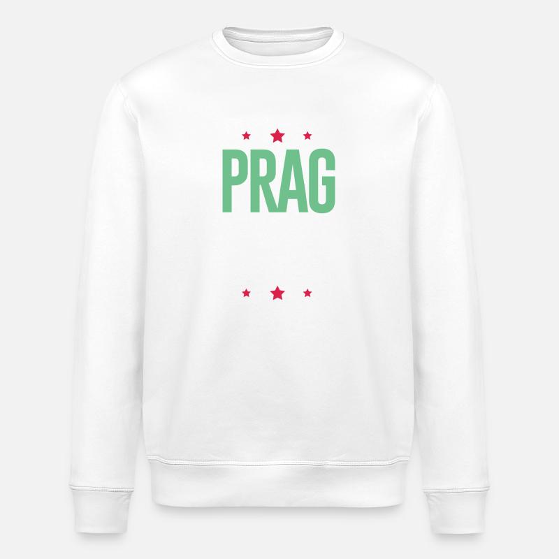Jours fériés Prague 2024 - Sweat bio ROLLER Stanley/Stella Unisexe - blanc