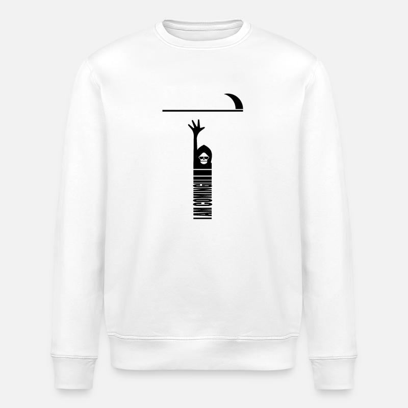 J’arrive - Sweat bio ROLLER Stanley/Stella Unisexe - blanc