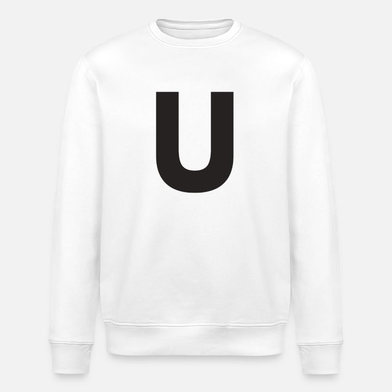 U - Sweat bio ROLLER Stanley/Stella Unisexe - blanc