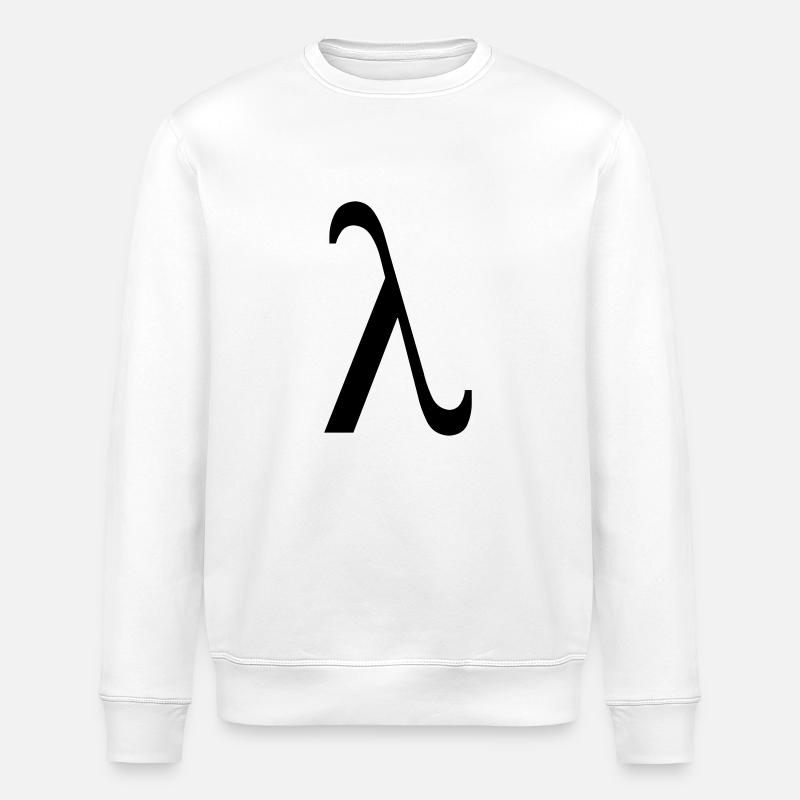 Lamda - Stanley/Stella Unisex Bio-Sweatshirt ROLLER - Weiß