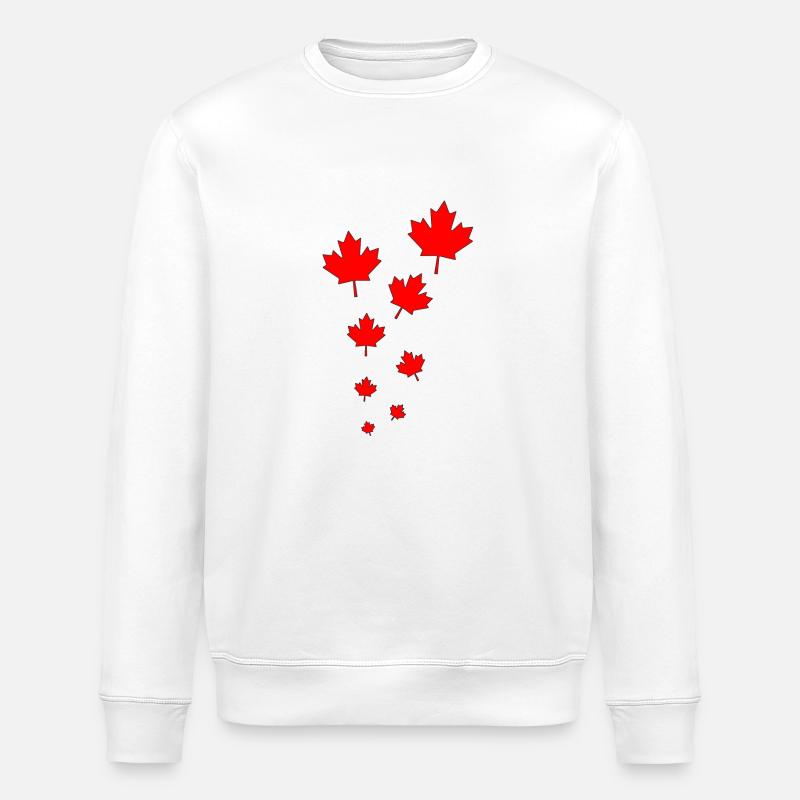 canada style - Stanley/Stella ROLLER Unisex Organic Sweatshirt - white