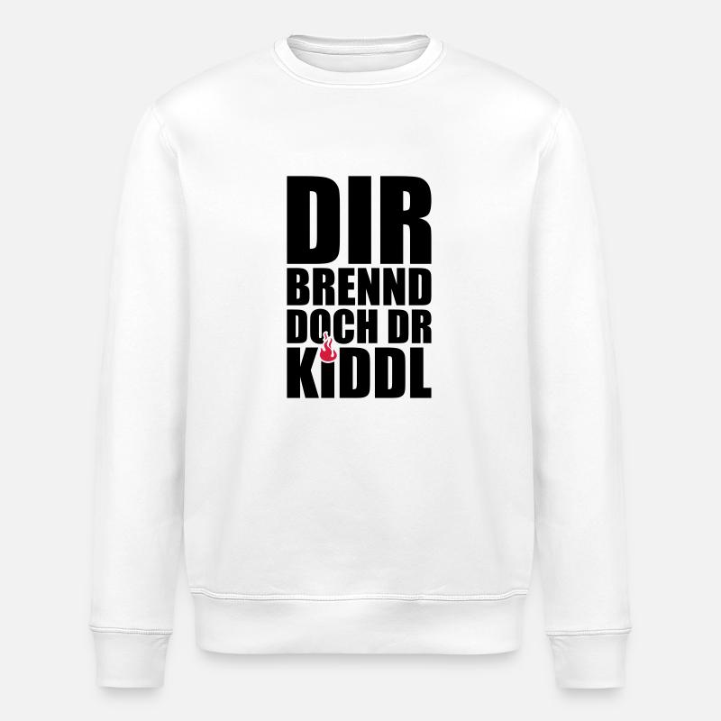 Kiddl - Stanley/Stella Unisex Bio-Sweatshirt ROLLER - Weiß