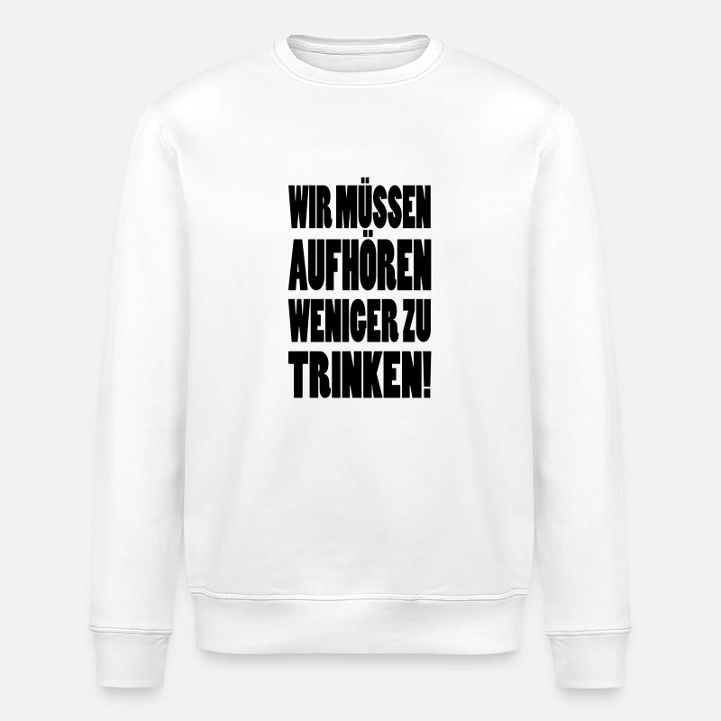 alkohol - Stanley/Stella Unisex Bio-Sweatshirt ROLLER - Weiß