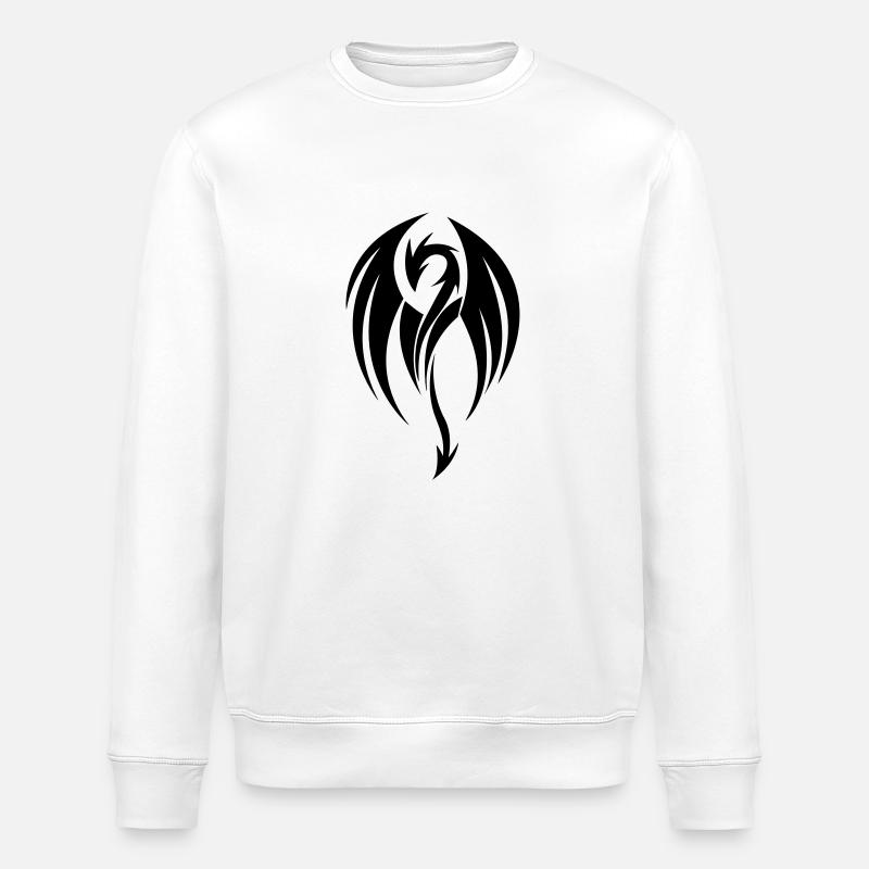 Dragon - Sweat bio ROLLER Stanley/Stella Unisexe - blanc