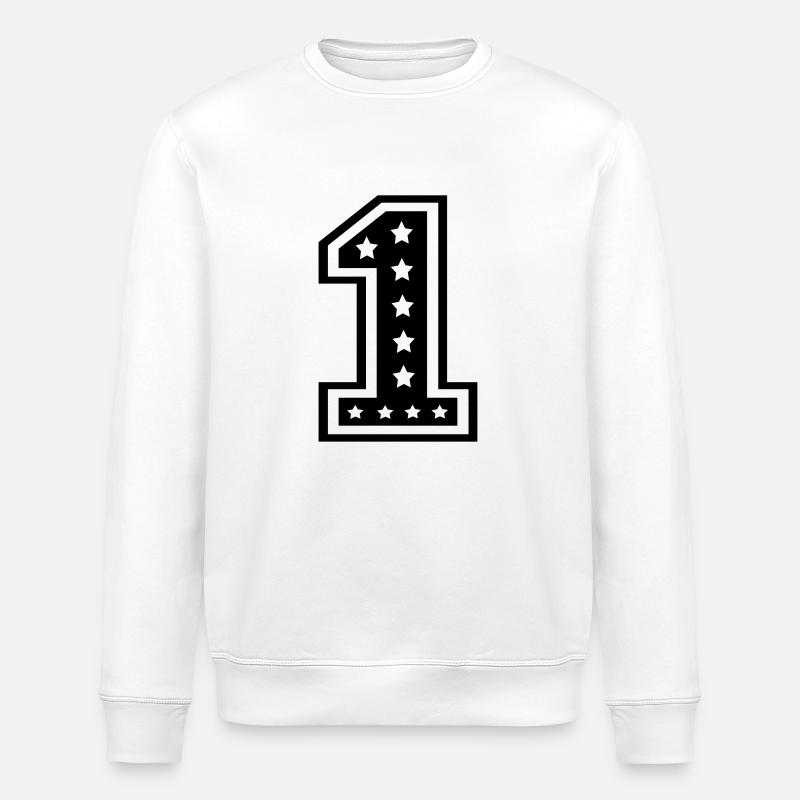 Nr. 1 - Stanley/Stella Unisex Bio-Sweatshirt ROLLER - Weiß