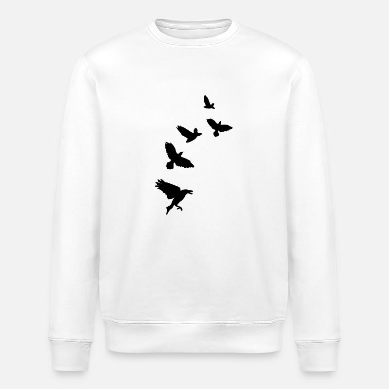 Rabe - Stanley/Stella Unisex Bio-Sweatshirt ROLLER - Weiß