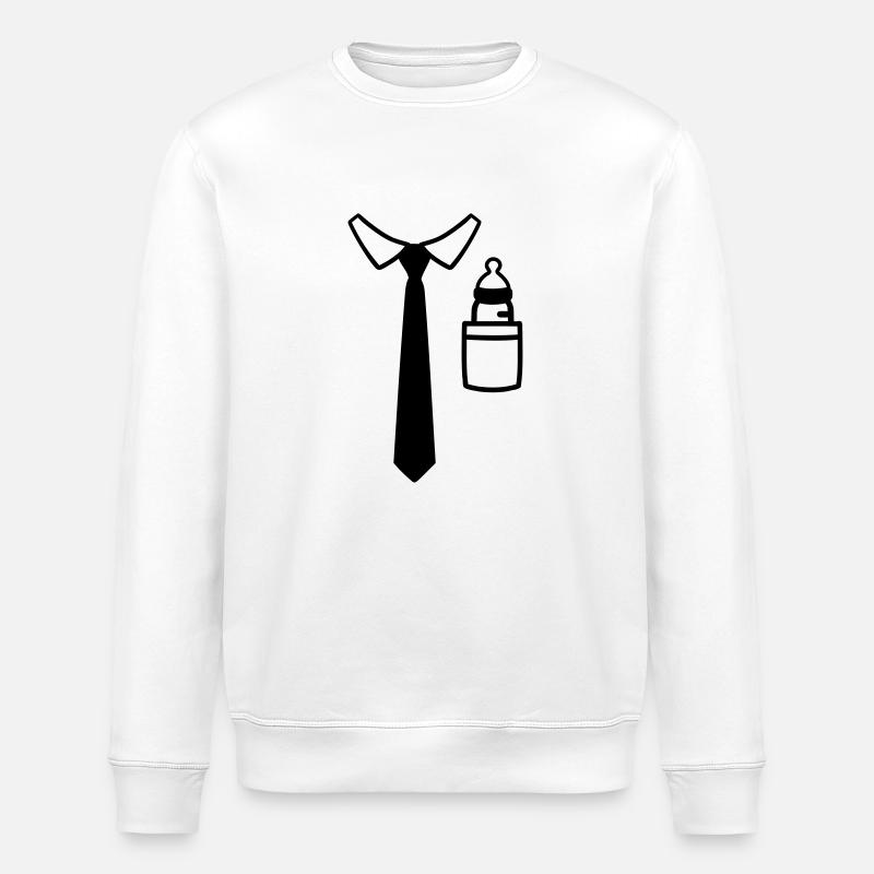 Dad - Stanley/Stella ROLLER Unisex Organic Sweatshirt - white