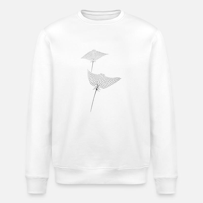 Rochen - Stanley/Stella Unisex Bio-Sweatshirt ROLLER - Weiß