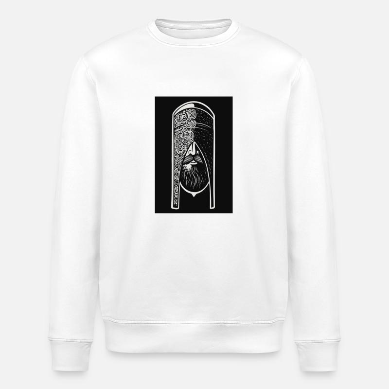 Schatten des Highlanders - Stanley/Stella Unisex Bio-Sweatshirt ROLLER - Weiß