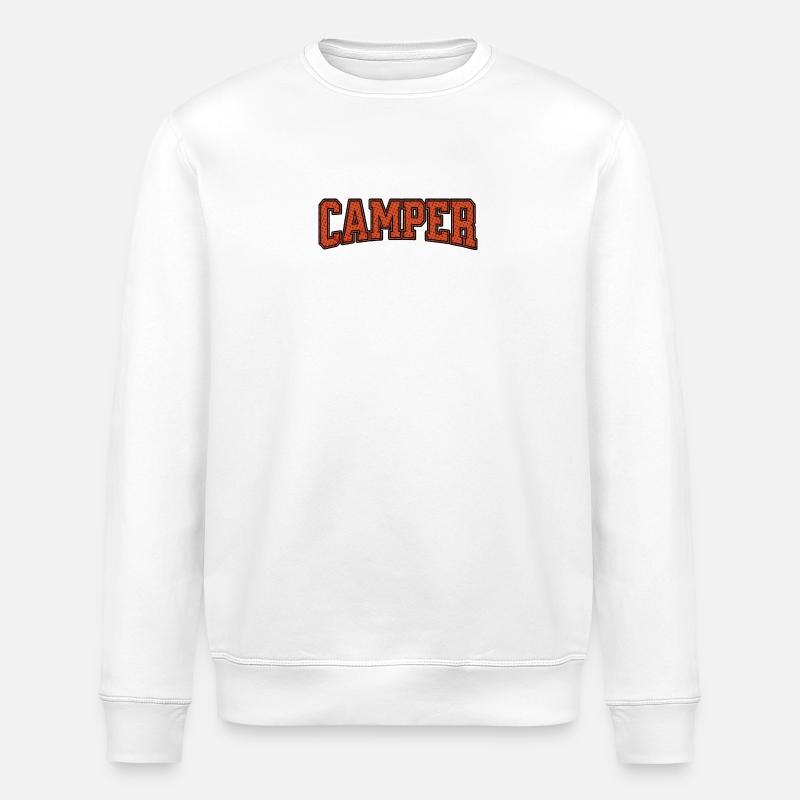 CAMPER  - Stanley/Stella Unisex Bio-Sweatshirt ROLLER - Weiß