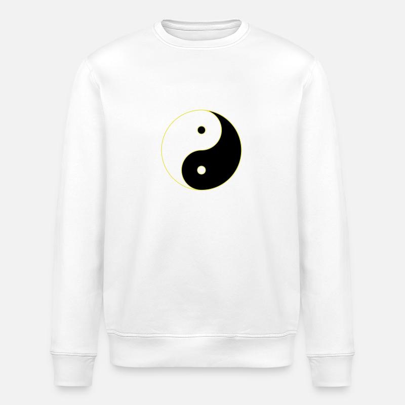 Yin Yang - Stanley/Stella Unisex Bio-Sweatshirt ROLLER - Weiß