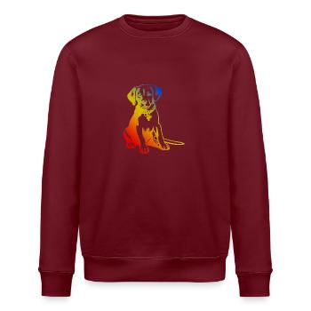 Beagle Hund Bunt - Stanley/Stella Unisex Bio-Sweatshirt ROLLER - Weiß - Vorne - Nik (191cm)