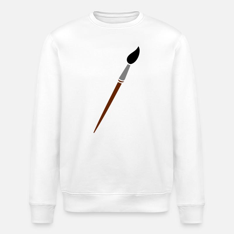 Pinsel - Stanley/Stella Unisex Bio-Sweatshirt ROLLER - Weiß