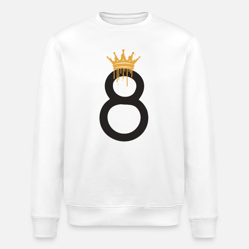 8 - Sweat bio ROLLER Stanley/Stella Unisexe - blanc