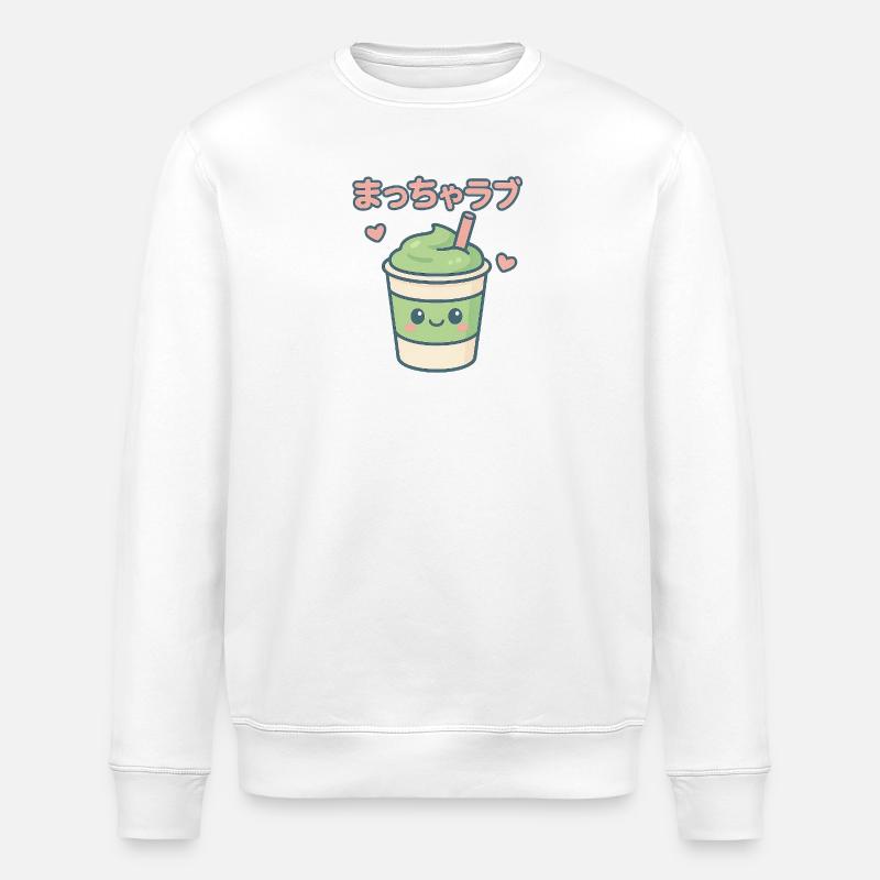 Matcha Love Kawaii Drinking Mug - Sweat bio ROLLER Stanley/Stella Unisexe - blanc