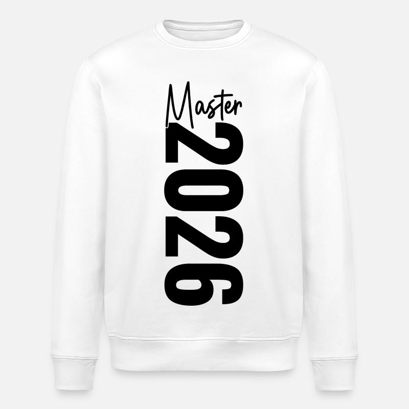 Master 2026 - Sweat bio ROLLER Stanley/Stella Unisexe - blanc