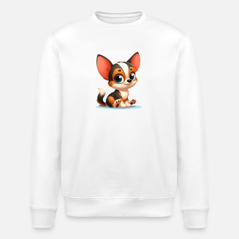 chihuahua - Sweat bio ROLLER Stanley/Stella Unisexe - blanc
