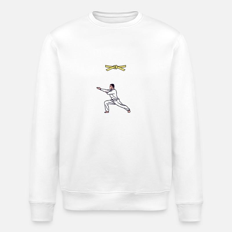 J'peux pas, j'ai Judo - Sweat bio ROLLER Stanley/Stella Unisexe - blanc