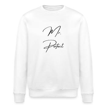 Mr. Perfect - Stanley/Stella Unisex Bio-Sweatshirt ROLLER - Weiß - Vorne - Nik (191cm)