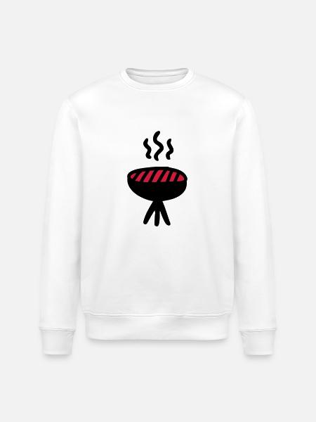 Grid - Stanley/Stella ROLLER Unisex Organic Sweatshirt - white