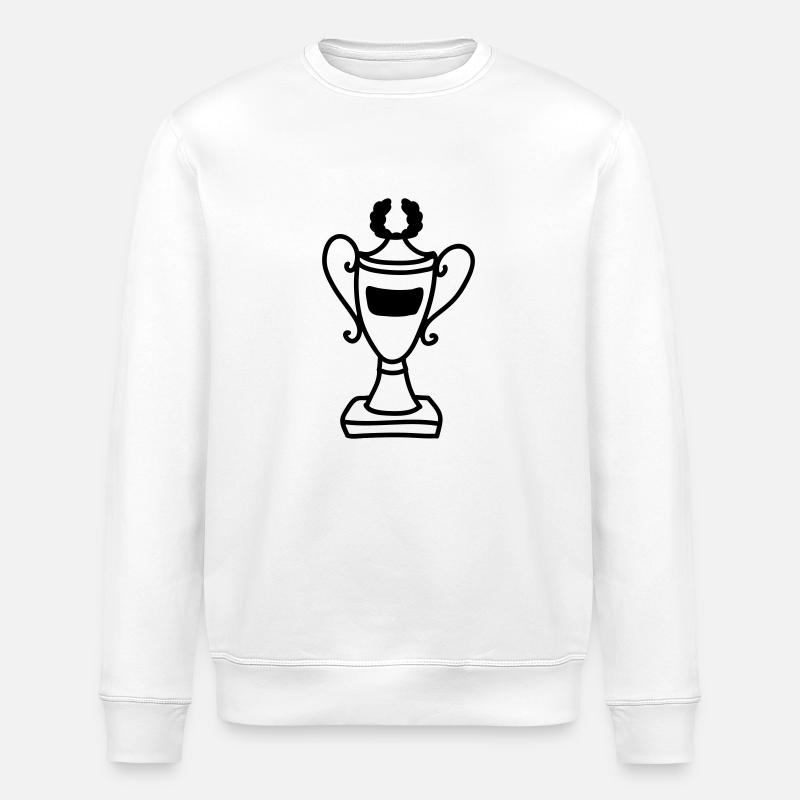 Cup - Line - Stanley/Stella ROLLER Unisex Organic Sweatshirt - white