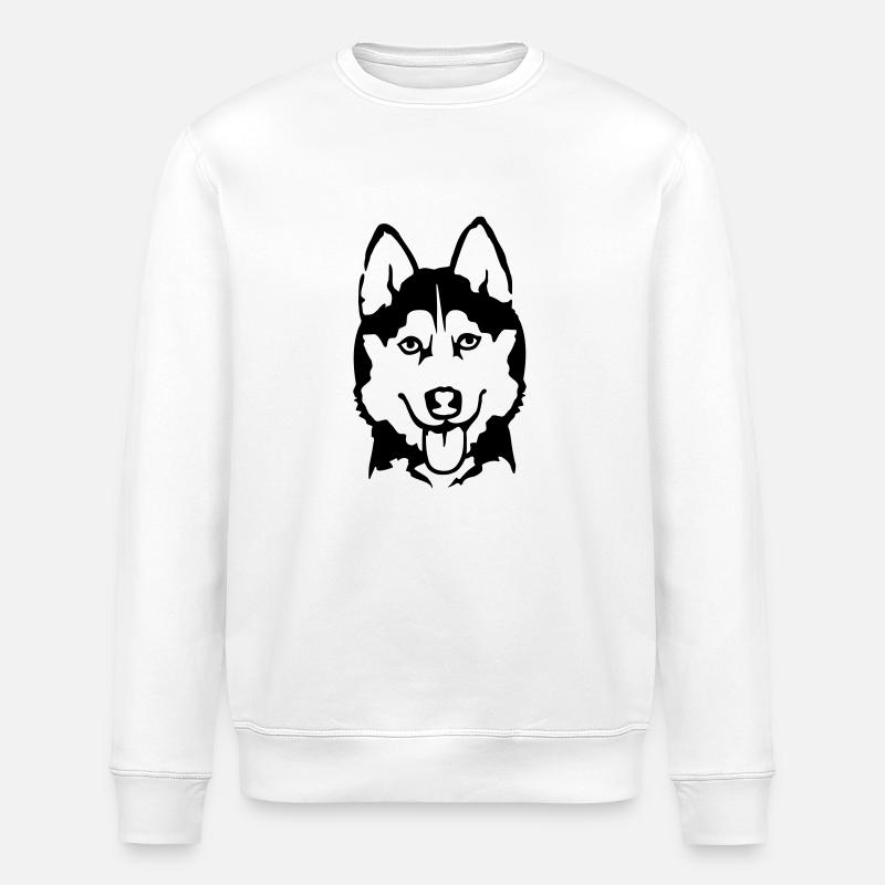 Husky - Sweat bio ROLLER Stanley/Stella Unisexe - blanc