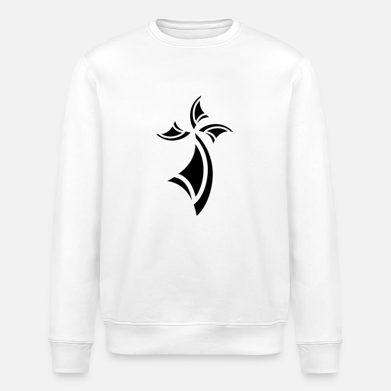 HERMINE HERMINE - Sweat bio ROLLER Stanley/Stella Unisexe - blanc