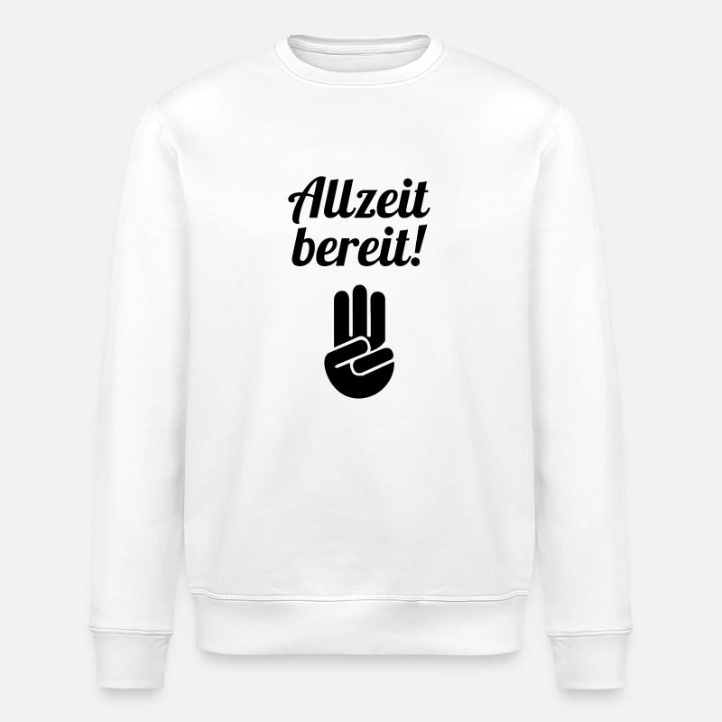 scout / scouting / scoutisme / guide - Sweat bio ROLLER Stanley/Stella Unisexe - blanc