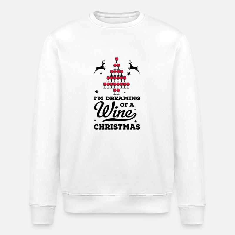 Weihnachten - Stanley/Stella Unisex Bio-Sweatshirt ROLLER - Weiß
