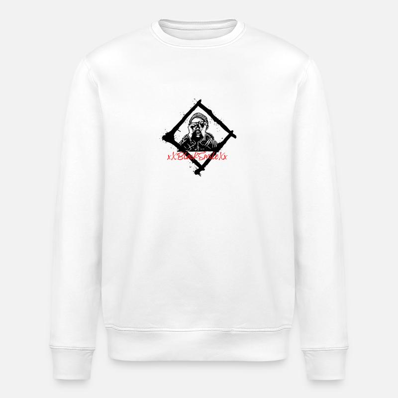 Black - Stanley/Stella Unisex Bio-Sweatshirt ROLLER - Weiß