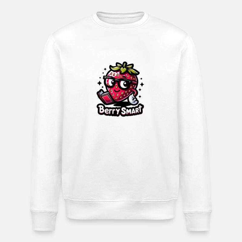 Berry Smart - Stanley/Stella Unisex Bio-Sweatshirt ROLLER - Weiß
