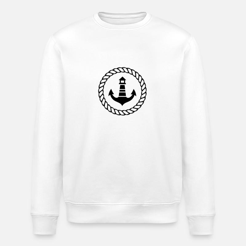 Anker 3 - Stanley/Stella Unisex Bio-Sweatshirt ROLLER - Weiß