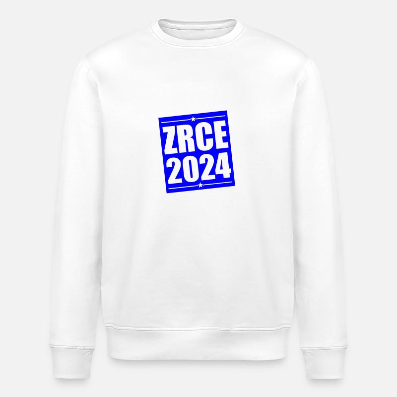 Zrce 2024 - Stanley/Stella Unisex Bio-Sweatshirt ROLLER - Weiß