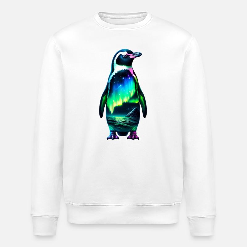 Penguin - Stanley/Stella ROLLER Unisex Organic Sweatshirt - white
