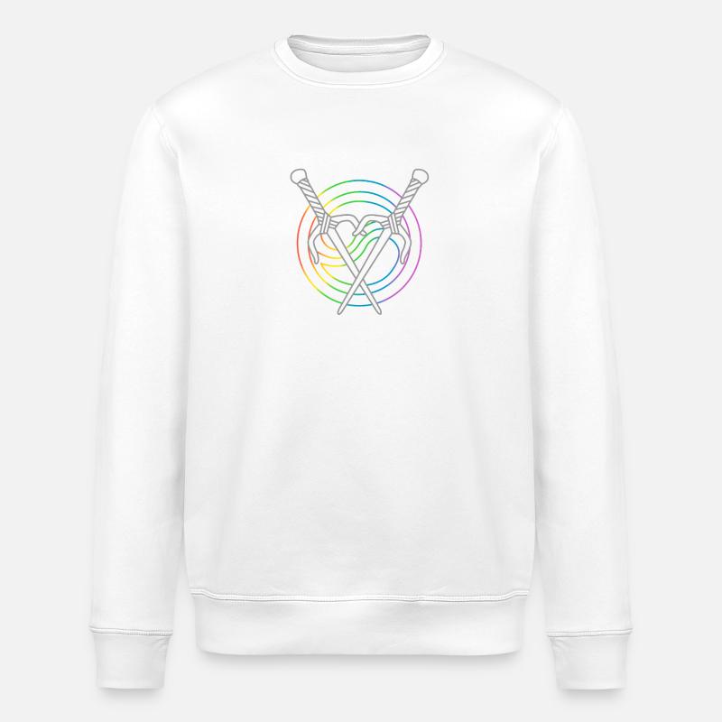 Xena & Gabrielle - Stanley/Stella Unisex Bio-Sweatshirt ROLLER - Weiß