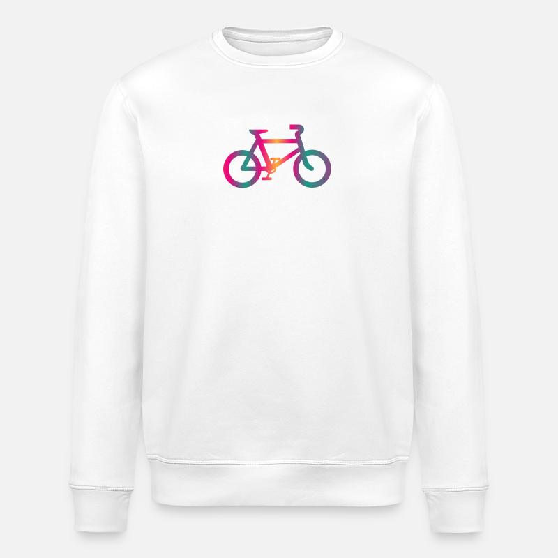 VÉLO. CYCLISME - Sweat bio ROLLER Stanley/Stella Unisexe - blanc