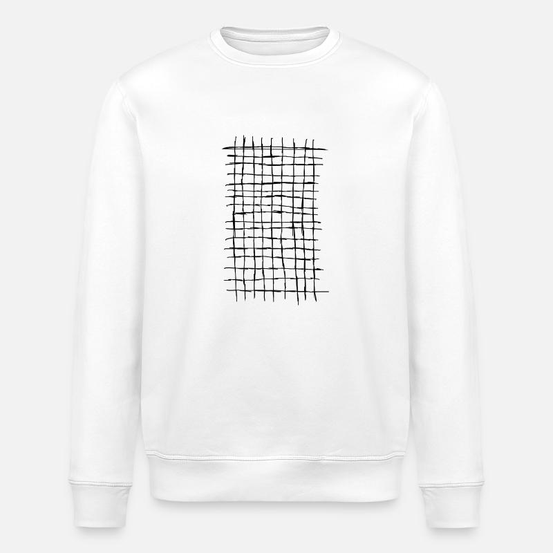 Gitter - Stanley/Stella Unisex Bio-Sweatshirt ROLLER - Weiß