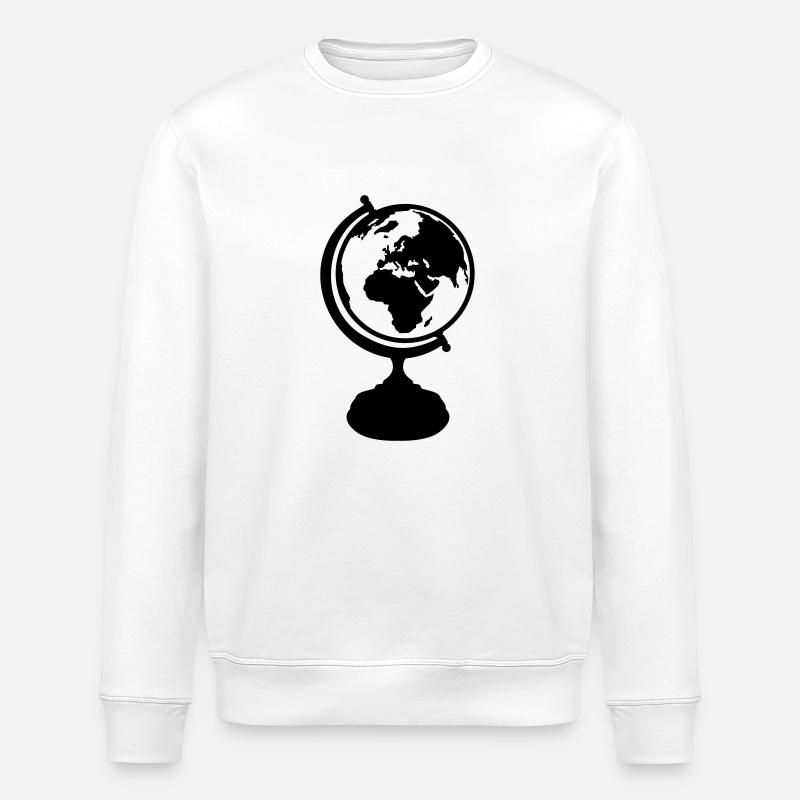 Globe - Sweat bio ROLLER Stanley/Stella Unisexe - blanc