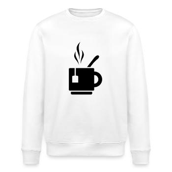 Tee - Stanley/Stella Unisex Bio-Sweatshirt ROLLER - Weiß - Vorne - Nik (191cm)