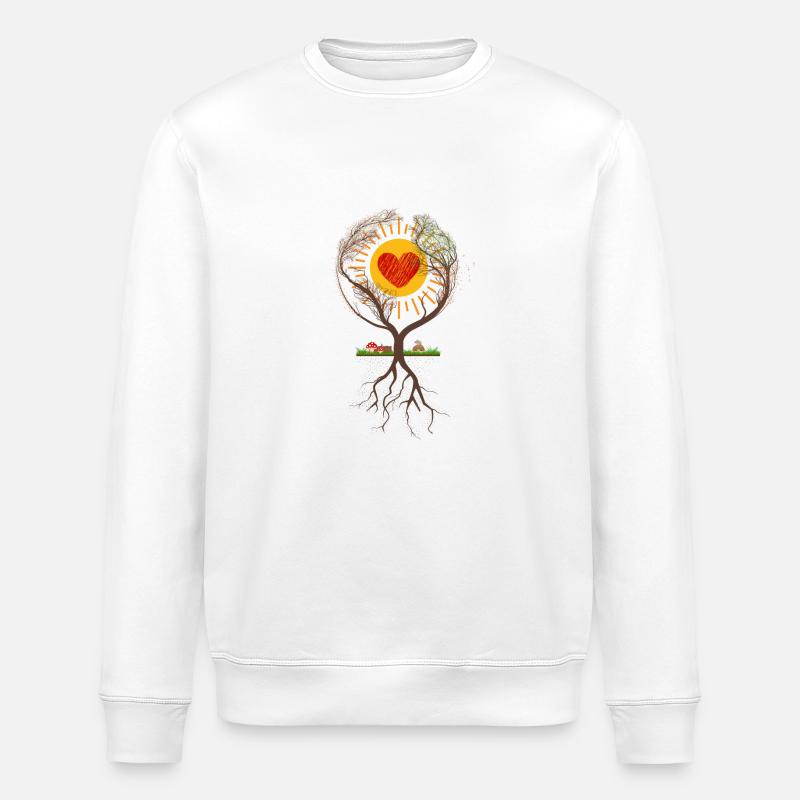 Waldmäuse - Stanley/Stella Unisex Bio-Sweatshirt ROLLER - Weiß